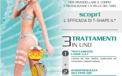 T-SHAPE 3 trattamenti in uno per corpo e viso